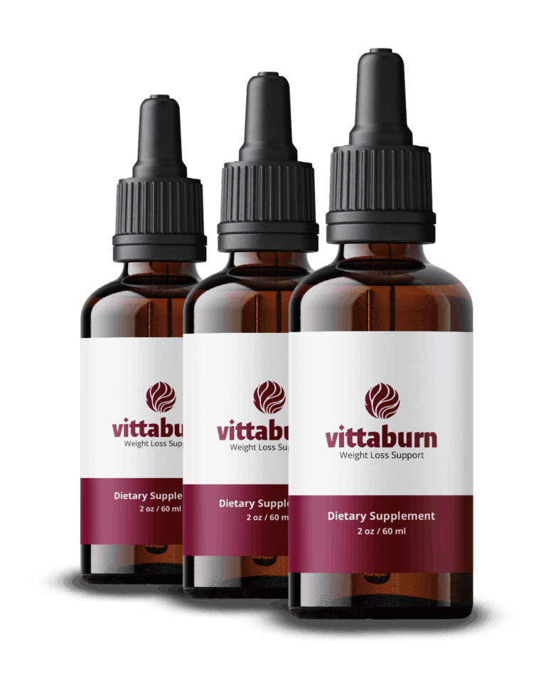 VittaBurn botanical liquid supplement bottle